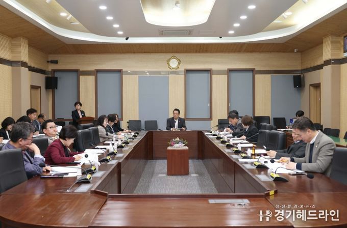 평택시의회, 4월 임시 의원간담회 개최