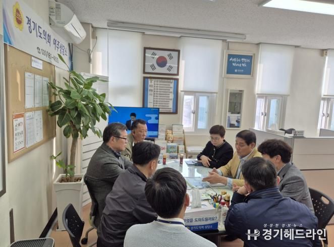 경기도의회 김규창 부의장, 상동 일원 도로 현안 해결을 위한 정담회 개최