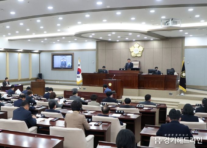 제392회 임시회 개회