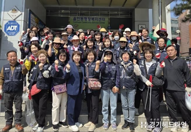 수원특례시 장안구 율천동, 방치 쓰레기 및 영농폐기물 수거