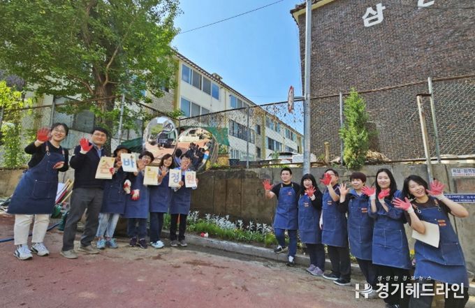 수원시정연구원, 권선구 서둔동 자연친화적 손바닥정원 조성