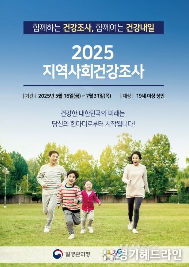 광주시, 2025년 지역사회건강조사 실시