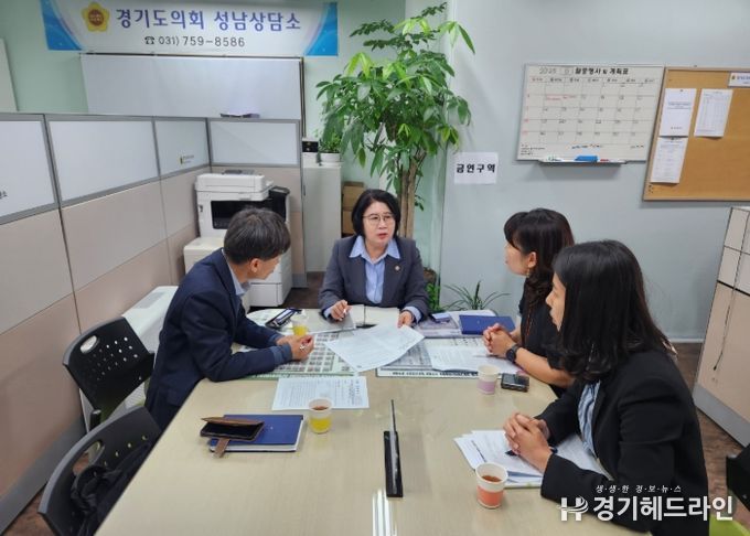 이서영 도의원, 간접흡연 민원 해결 위해 금연구역 지정 정담회 개최