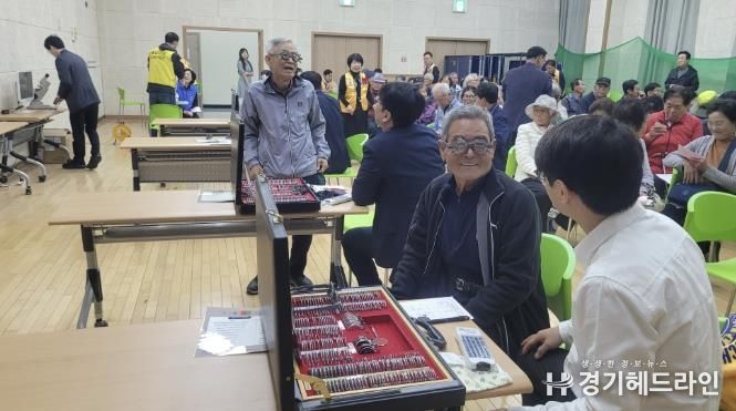 시호나눔재단·흥천라이온스클럽, 여주시 취약계층노인 안경나눔 행사