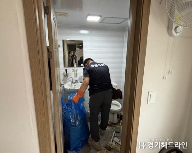 의정부시 녹양동, 온정돌봄 서포터즈 성원크린과 쓰레기집 무료 청소 서비스 지원