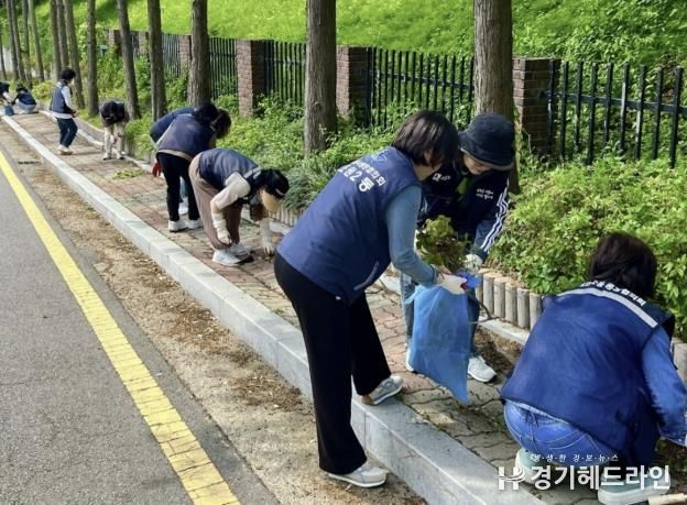 수원특례시 장안구 조원2동, 여름철 대비 환경정비 실시