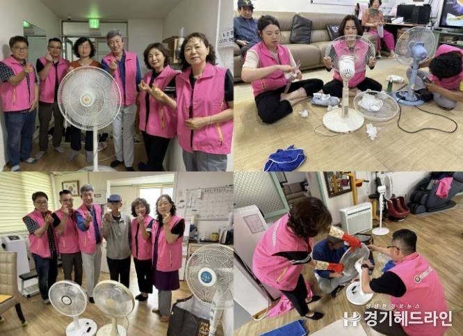 구리시 동구동지역사회보장협의체, 경로당 환경 정비 봉사활동 추진