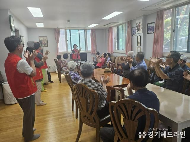 수원특례시 영통구 매탄1동, 어르신 건강증진 향상을 위한 경로당 자매결연 행사