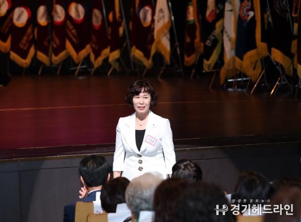 경기도의회 이채영 의원, 제40회 경기여성대회 참석...여성 권익 증진 위한 헌신에 감사 전해