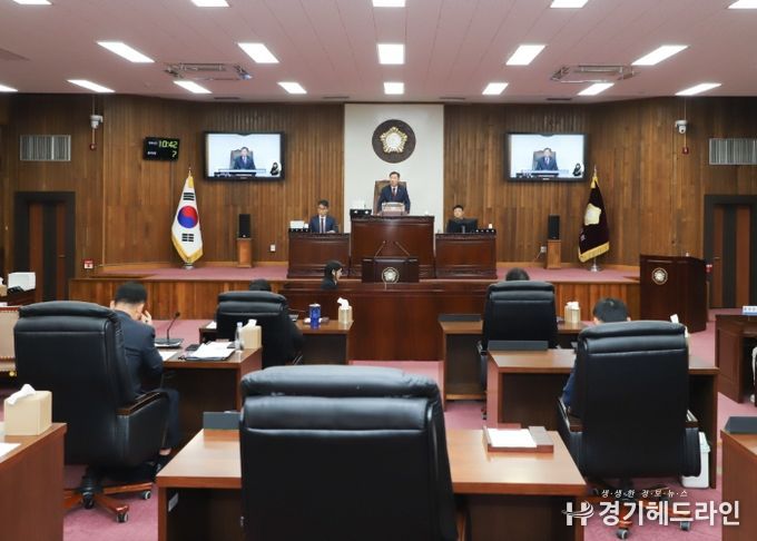 제74회 여주시의회 제1차 정례회 일정 마무리