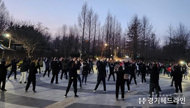 2025년 평택시 보건소 야간 건강체조, 시민 참여 속에 상반기 종료