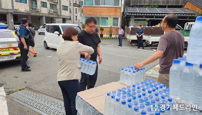 조예란 도시환경위원장, 신현동 수도관 파손 현장서 주민들과 함께… “현장에서 답을 찾겠습니다”