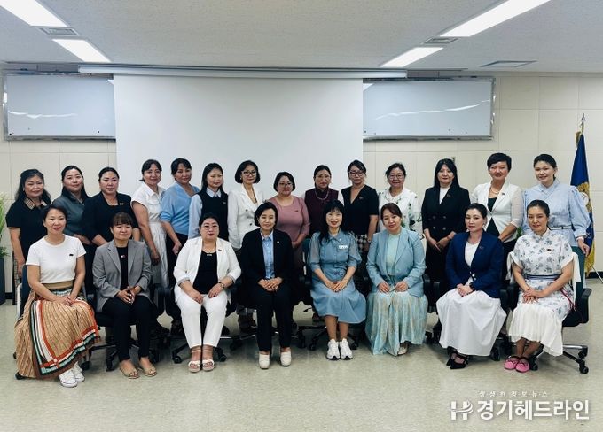경기도의회 정윤경 부의장, ‘여성이 바꾸는 정치, 세계를 잇다’ 몽골 여성의원단과 교류