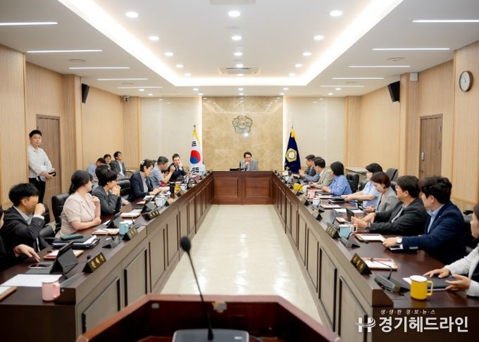 남양주시의회, 현안사항 보고회 및 전체의원 간담회 개최