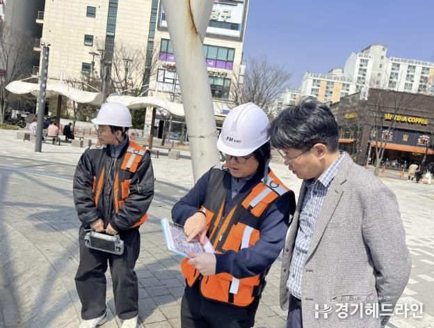 드론, 인공지능 기반 옥외광고물 안전점검 현장