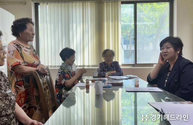 수원특례시 권선구 곡선동, 여름맞이 경로당 현장 방문