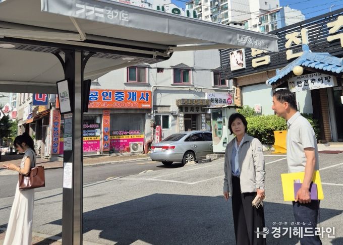남양주시 퇴계원읍, 폭염 대응 그늘막 현장점검 실시