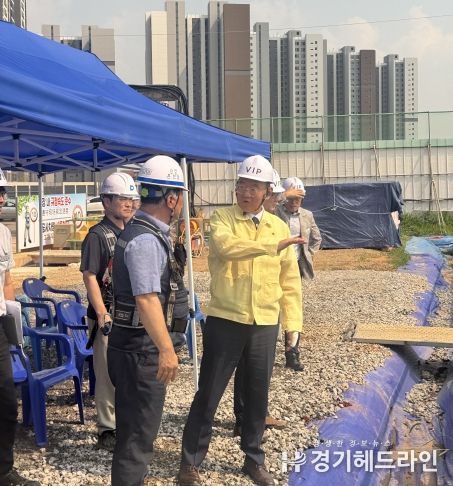 이성호 평택시 부시장, 주요 사업 현장 점검