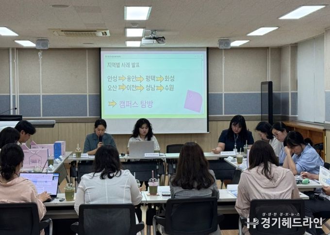 경기도안성교육지원청,경기공유학교 3권역 컨설팅 개최