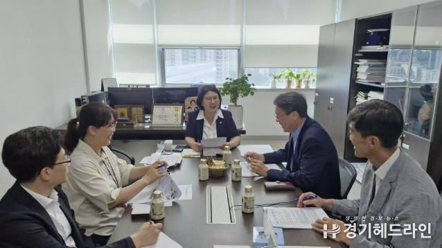 경기도의회 이서영 의원, 경기도-국방부 상생발전협의체 공동대표 김상수 실장과 서울공항 고도제한 해결 논의