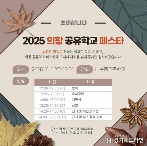 군포의왕교육지원청, 의왕 학생동아리 에듀의왕 어울림 축제 참여
