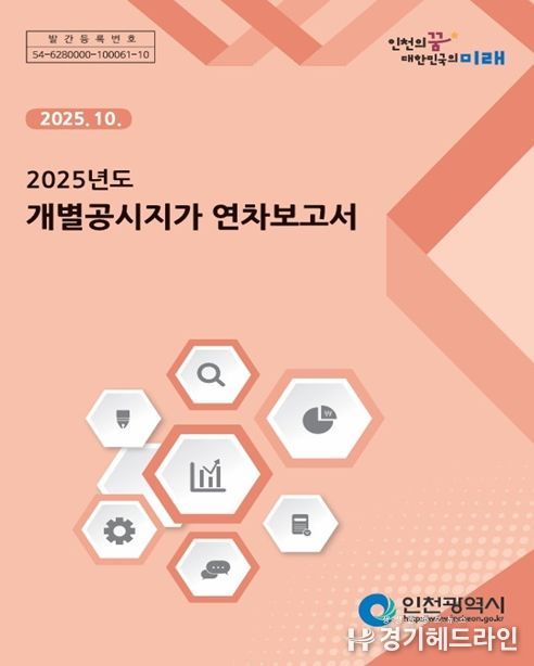 개별공시지가 연차보고서 표지