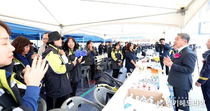 인천시의회 정해권 의장, 의용소방대의 헌신과 열정에 감사