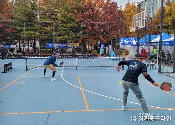 8일 열린 화성특례시 네오볼 시민리그 대회 모습