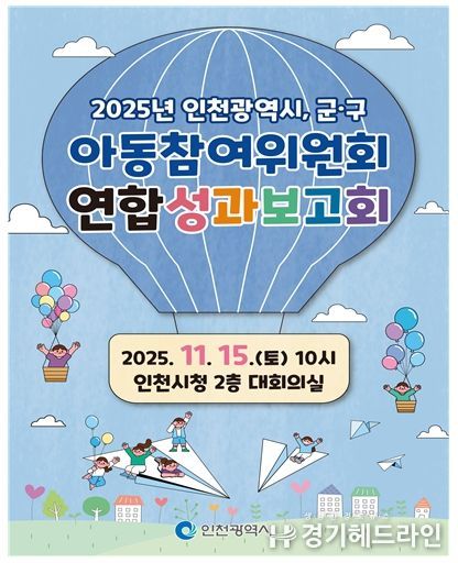 인천시, 아동참여위원회 연합 성과보고회 개최