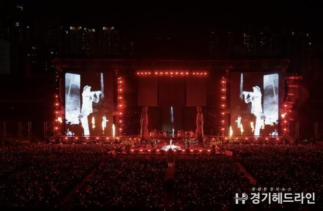 지드래곤 공연 현장(제공=쿠팡플레이)