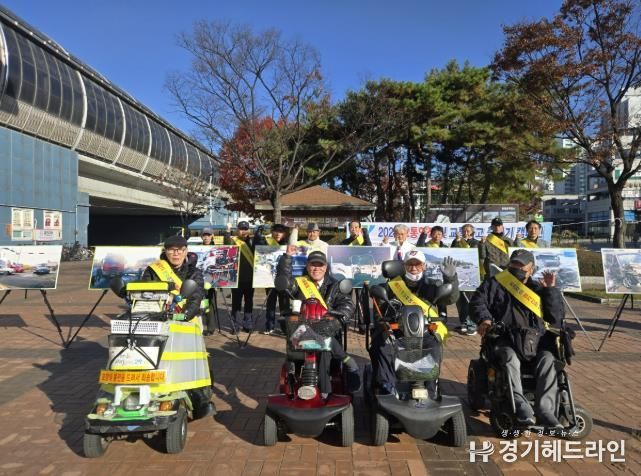 (사)한국교통장애인협회 동두천시지회, 교통사고 줄이기 캠페인 전개
