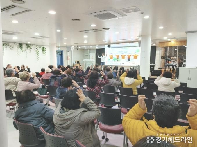 동두천시 치매안심센터, 동성교회 어르신 대상 ‘치매인식개선’ 교육 실시