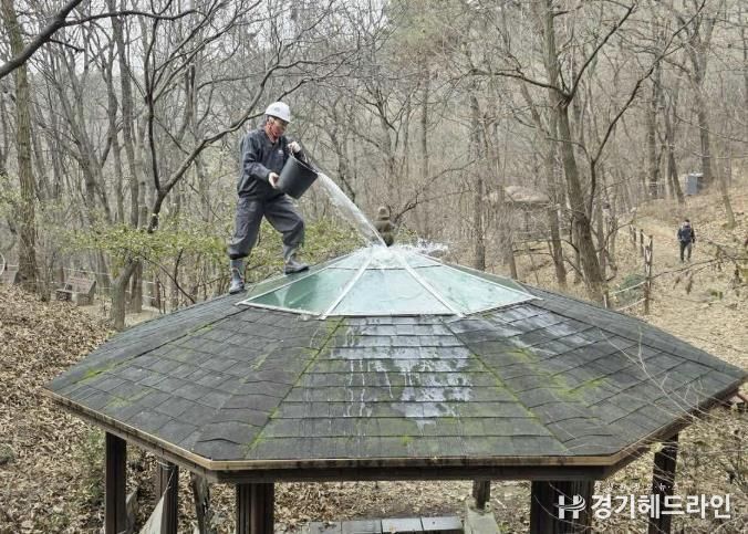 수원시 장안구, 가을철 맞아 비가림시설 및 취수구 청소 실시
