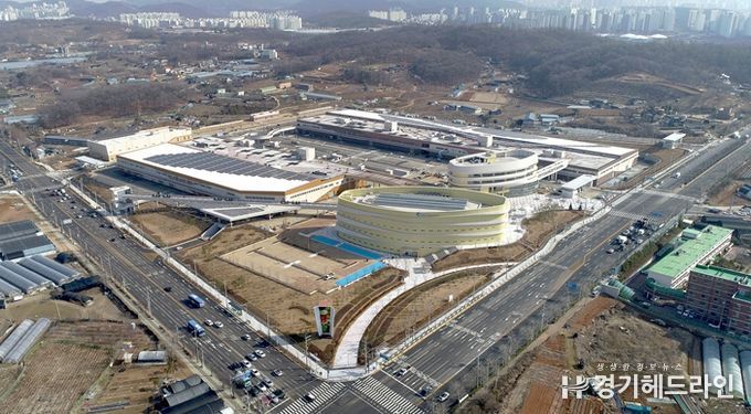 남촌농산물도매시장 전경