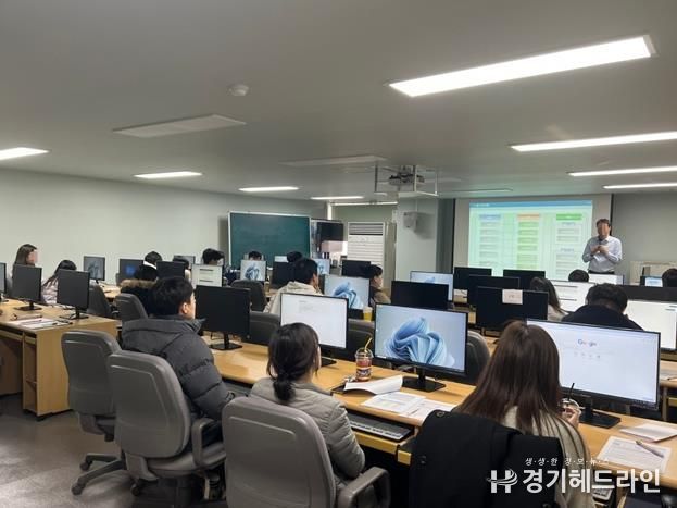 파주시 정보화교육장, 중앙빌딩으로 이전