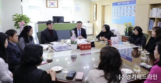 수원시 팔달구, 새마을부녀회와 '이웃사랑 한뜻' 간담회 개최