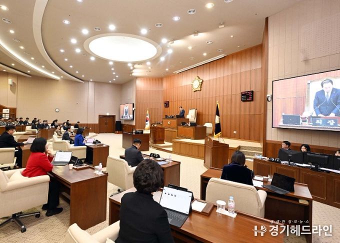 의정부시의회, 제341회 임시회 개회