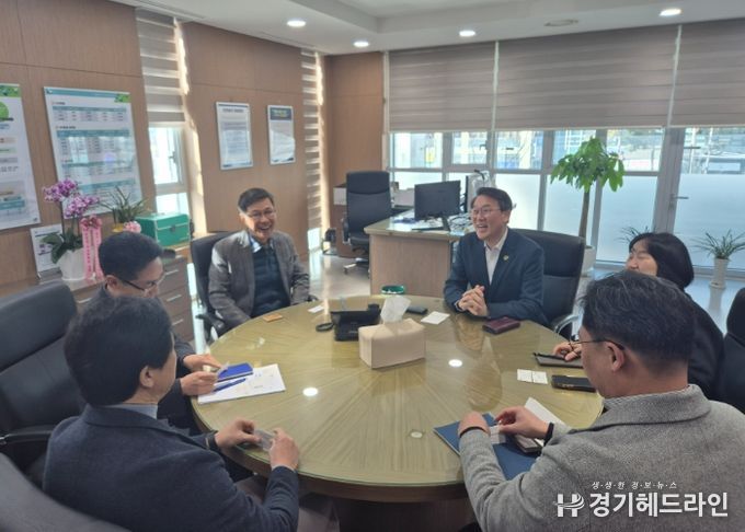 한국전력공사 남양주지사를 방문한 김상수 부시장