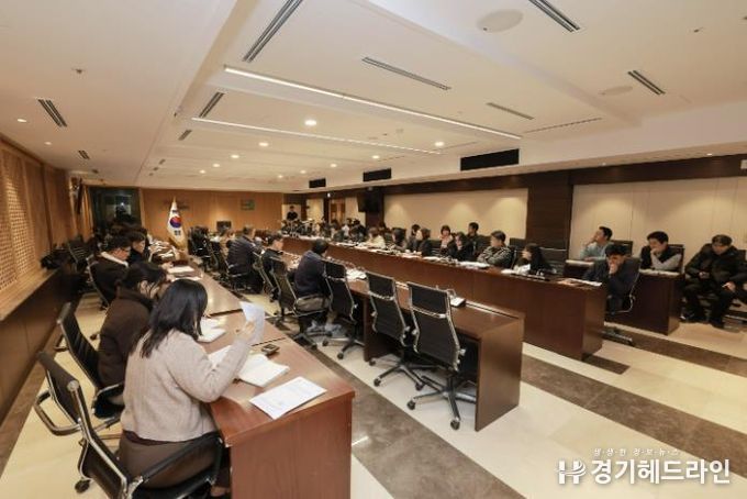 제설 지원체계 회의