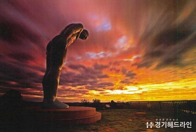 그리팅맨(옥녀봉 일몰)