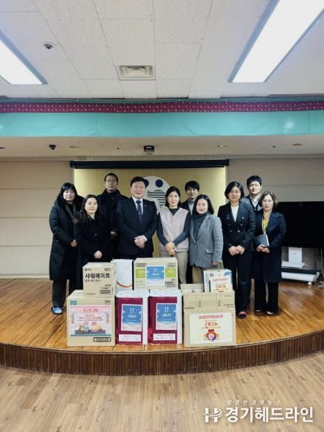박승삼 시흥시 부시장, 설 맞아 장애인 거주시설 방문… 돌봄 현장 살펴