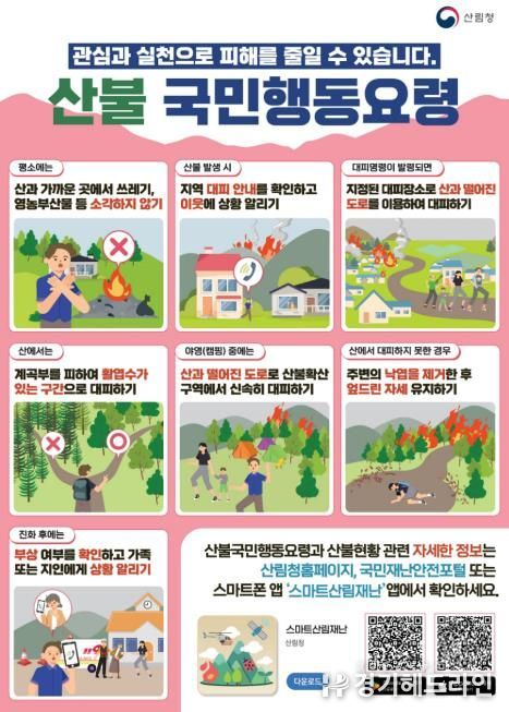 평택시, 봄철 산불 예방 총력 대응