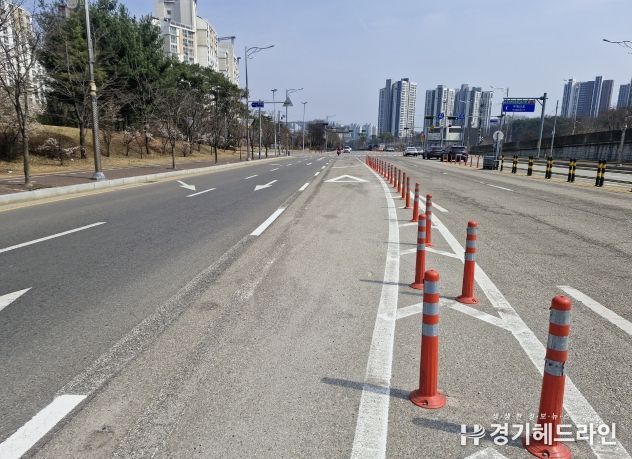 오산시, 세교6단지 진입램프 정비 완료…교통 흐름 개선