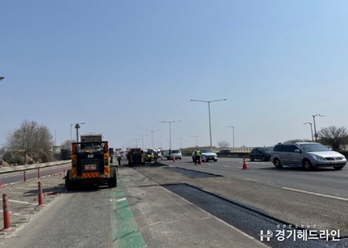 포트홀 정비공사 후