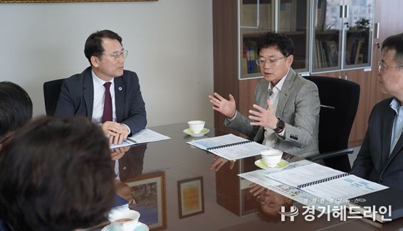 신재경 인천시 글로벌도시정무부시장 돌봄통합지원법 관련 현안 청취