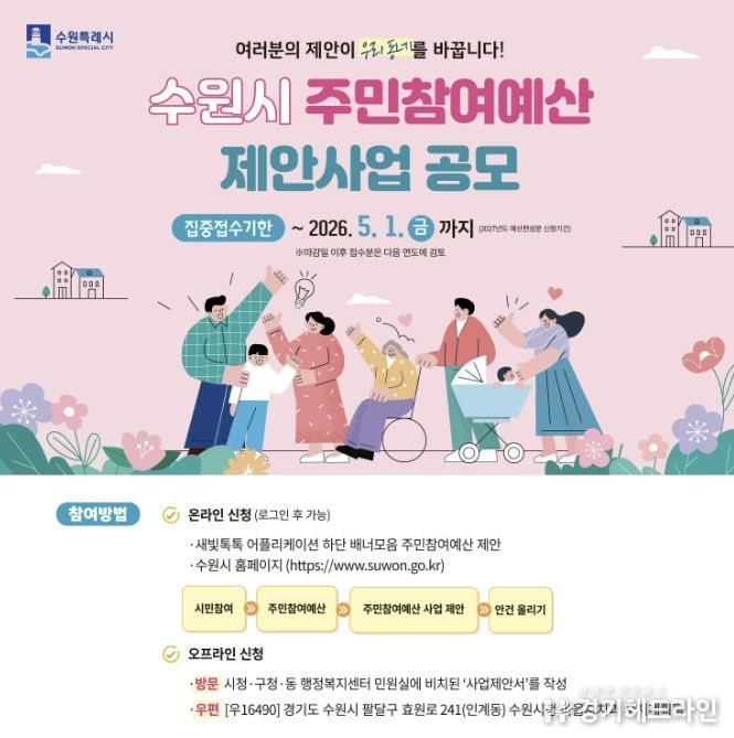 2026년 주민참여예산 홍보물