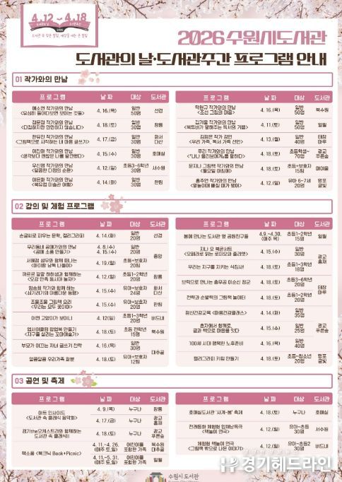 ‘제62회 도서관주간’ 홍보물