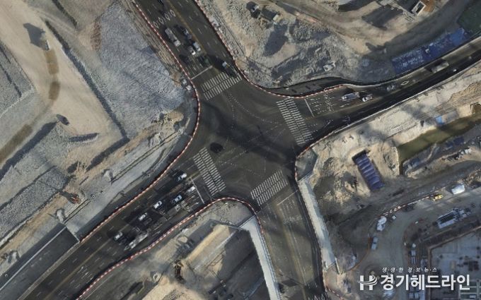 '용인반도체클러스터 일반산업단지' 도로시설물인 독촌사거리