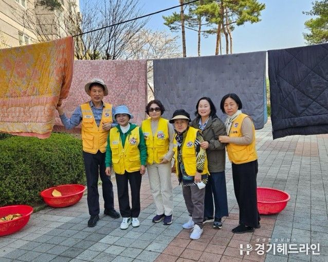 고양시 원신동 적십자봉사회, 이웃 위한 '빨래 봉사' 실시
