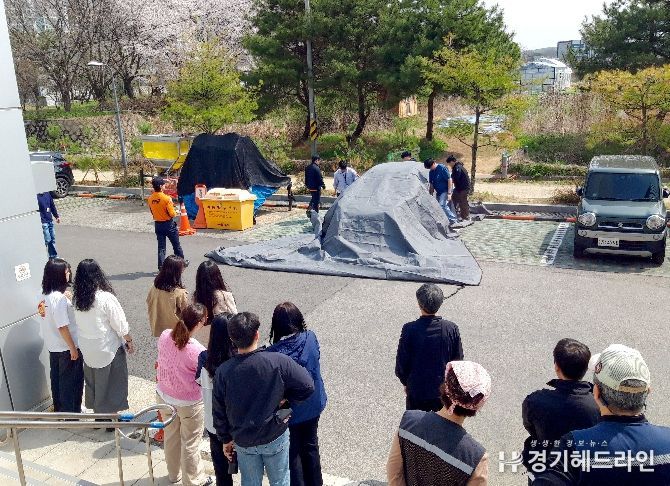 화재 진압 훈련